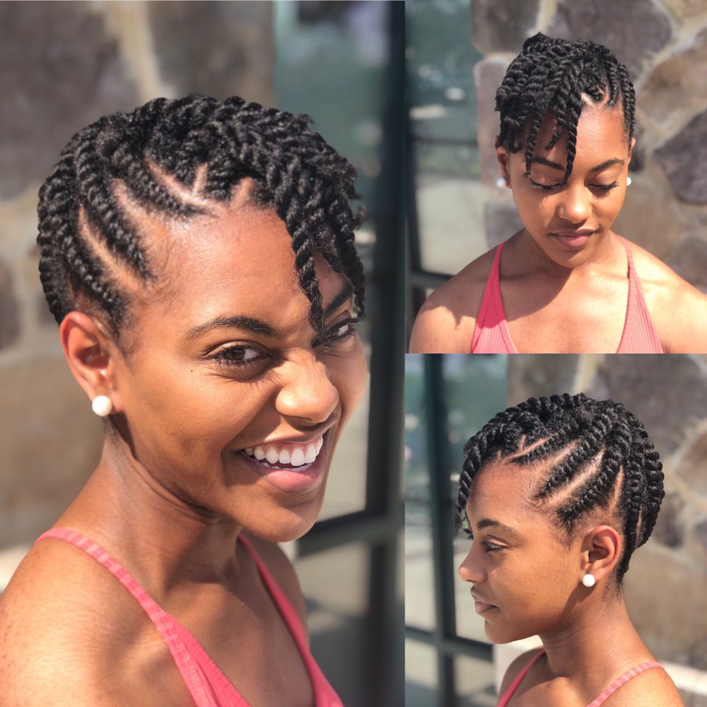 Hair transformation by Kendra Juliette